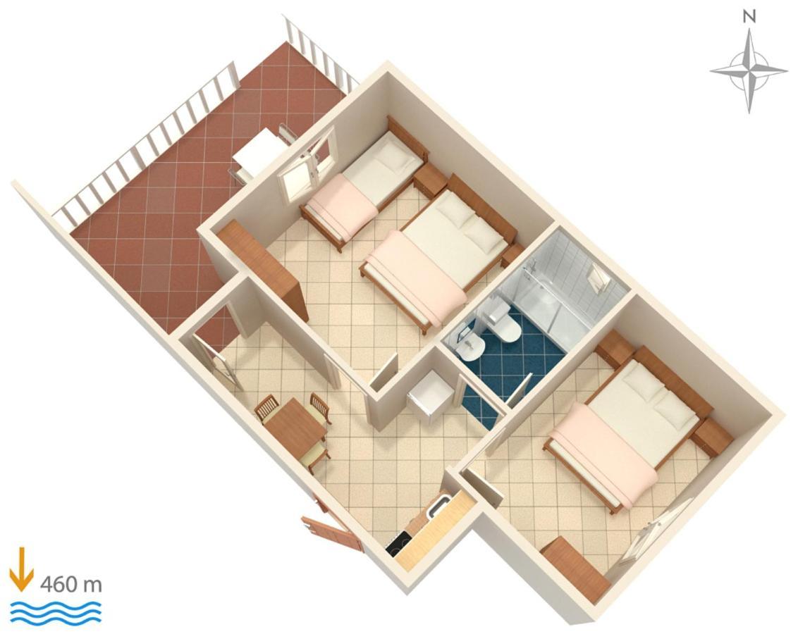 Apartments With A Parking Space Vodice - 2995 Экстерьер фото